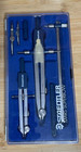 Vintage Staedtler Mars Masterbow Drawing Instrument Set Germany 553 04 A6n