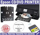Epson Printer Inkjet Iron On Heat Transfer Print Cd dvd T-shirt Starter Kit