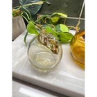 Vintage Murano Style Blown Glass Apples Mint Mid Century Modern