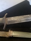 World War 2 Ww2 Us Military Blade Marked M3 Case Fighting Knife M8 Scabbard