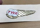 Vintage 1960s Twa Junior Hostess Pin And 1960s United Airline Jr Stewardess Pin