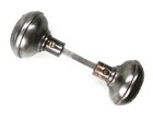 Pair Of Antique Vintage Eastlake Victorian Ornate Door Knobs W  Spindle Salvage