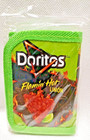 Doritos Flamin Hot Limon Trifold Wallet Bright Green Logo Adult Or Child