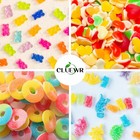 Gummy Candy Molds With 2 Droppers  Silicone Molds Include Bear  Dinosaur  Heart