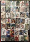 200 Lot Great Britain Used Stamp Collection Lot Royalty Vintage 