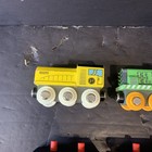 Orbrium Lot Of 11 Wooden Magnetic Train Cars  Compatible W Thomas  Brio  Etc 