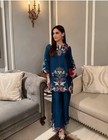 Women Kurti With Pant Co-ord Set  Embroidered Very Unique Style  size M To Xl 