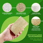 Junelily Natural Eco Friendly Kitchen Sponge Non-scratch Scrubber Compostable