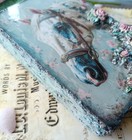 Mini Memory Block In Sid Dickens Style Home Interior Design Horse Roses
