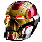 2025 New Iron Man Mark 17 Helmet Jarvis Voice-controlled Cosplay Collectible Toy