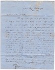 1857 Qv Fine 2d Blue Plus 6dlilac Stamp On Letter To Hotel Edinburgh Blue Duplex