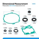 Complete Gasket Kit W  Oil Seal For Yamaha Yz125 1998-2000 2001 2002 2003 2004