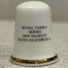 Finsbury Fine Bone China Thimble Queen Elizabeth Ii