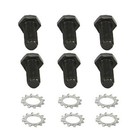 6 Spectre Ford Chevy Flywheel Bolt   Washer Set 7 16 -20 X 1  Grd 8 Black Oxide