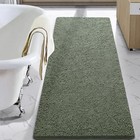 Luxury Bathroom Rug Shaggy Bath Mat 24 X 60 Inch  Washable Non Slip Bath Rugs