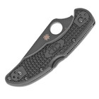 Spyderco Delica 4 Vg-10 Black Combo Blade Black Frn Handles C11psbbk