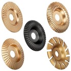 Toovem Upgraded Angle Grinder Wood Carving Disc Set  For 4  And 4 1 2  Angle 