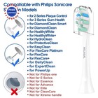 Replacement Brush Heads 8 Pack For Philips Sonicare Electric Toothbrushes Dupont