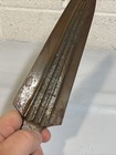 Steel Spear Head Full Tang Fluted Blade 12    Heavy Knife Edge Project Vtg