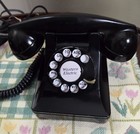 Vintage 1948 Bell System Western Electric Company Rotary Telephone F1 Works 