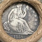 Unsearched Old Estate Wheat Penny Roll Indian Head Vintage Cents Silver Dime  u8