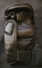 Mma Sparring Gloves Grappling  4 4 Oz Genuine Leather-2 Pairs Free Boxing Wraps