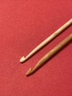 Antique Italian Crochet Hook Needle Tambour- Set Of 2