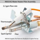 9003542 Water Heater Pilot Assembly Nat Gas Burner Assembly Replace 100109295 90