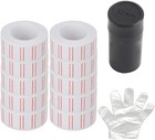 10 Rolls 6000 Label Stickers For Mx-5500 Price Gun Labeller White Red Line Tags