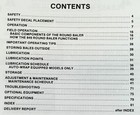 New Holland 849 Round Baler Parts Catalog Operators Manual Set Owners Catalog