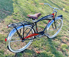 1950 s Schwinn Black Phantom Bicycle  Totally Original  Make Offer 