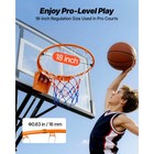 Uimoso Basketball Rim Replacement Outdoor Heavy Duty Hanging Flex Hoop Net