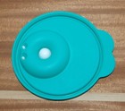 Tupperware Replacement Rock N Serve Vented Lid Green white Butterfly Tab  3156