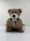 First   Main Tan Tender Teddy Bear Plush Patch Heart 11  Stuffed Animal Lovey