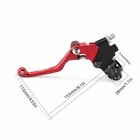 For Honda Crf125f Crf150f Crf250f Crf300l Handlebar Clutch Lever Handle Perch