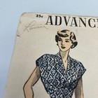 Advance Antique 1940 s Pattern  4892 Women s Cap Sleeve Dress Size 14