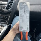 New Klein Tools Limited Edition Lineman s Pliers 9-inch Orange Handles D213-9neg