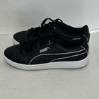 Puma Women s Black Vikky V2 Softfoam Lace Up Low Top Sneaker Shoes Size 7 5