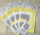 Place Mat And Coaster Pattern Pack - Original Design By Harlequin Lace