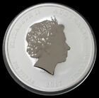 2017 P Silver Australia 2 Oz Lunar Year Of The Rooster  2 Coin In Capsule
