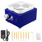Mini Pottery Wheel Machine 6 5cm 10cm Double Turntables Forming Machine 30w Us