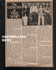 The Who Files    Various Clippings  Pictures  Ads And or Articles 