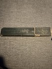 Antique Bingham Blue Steel Straight Razor Sheffield England W Case Collectible