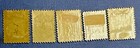 1924 - Palestine Postage Due Stamps Sc j1 - J5 Mint Lh og Vf