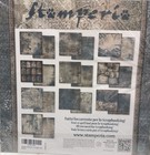 Stamperia Blues Scrapbooking Paper Pad 12x12 Double Sided 10 Sheets Vintage New