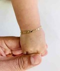 Newborn Baby children s Boys bracelet For Baby Girls Gold Plated Silver Bracelet