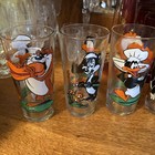 Vintage 1976 - Pepsi Collector Series Glasses Set Of 8 All Excellent Condition