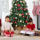 Best Choice Products Artificial Christmas Tree  4 5ft Premium Unlit Hinged Desig