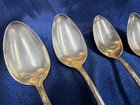 Candlelight By Towle 8  Sterling Silver 6 Vintage Iced Tea Spoons   Ships Free