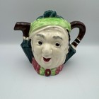 Vintage Lingard Sairey Gamp Two Face Dickens Martin Chuzzlewit Teapot Ceramic